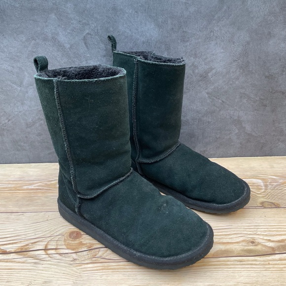 American Eagle Outfitters Black Lined Winter Boots - Picture 7 of 16